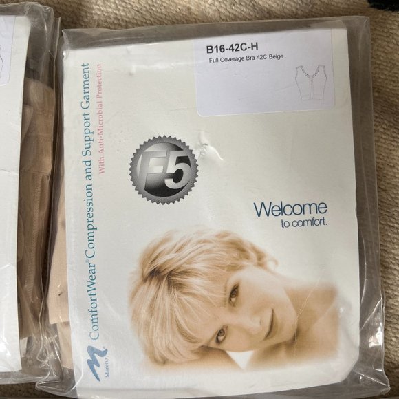 *new* MARENA Lot x5 Post Op/Surgery Compression Garment BINDER/BRA/VEST L + XL - Picture 5 of 8